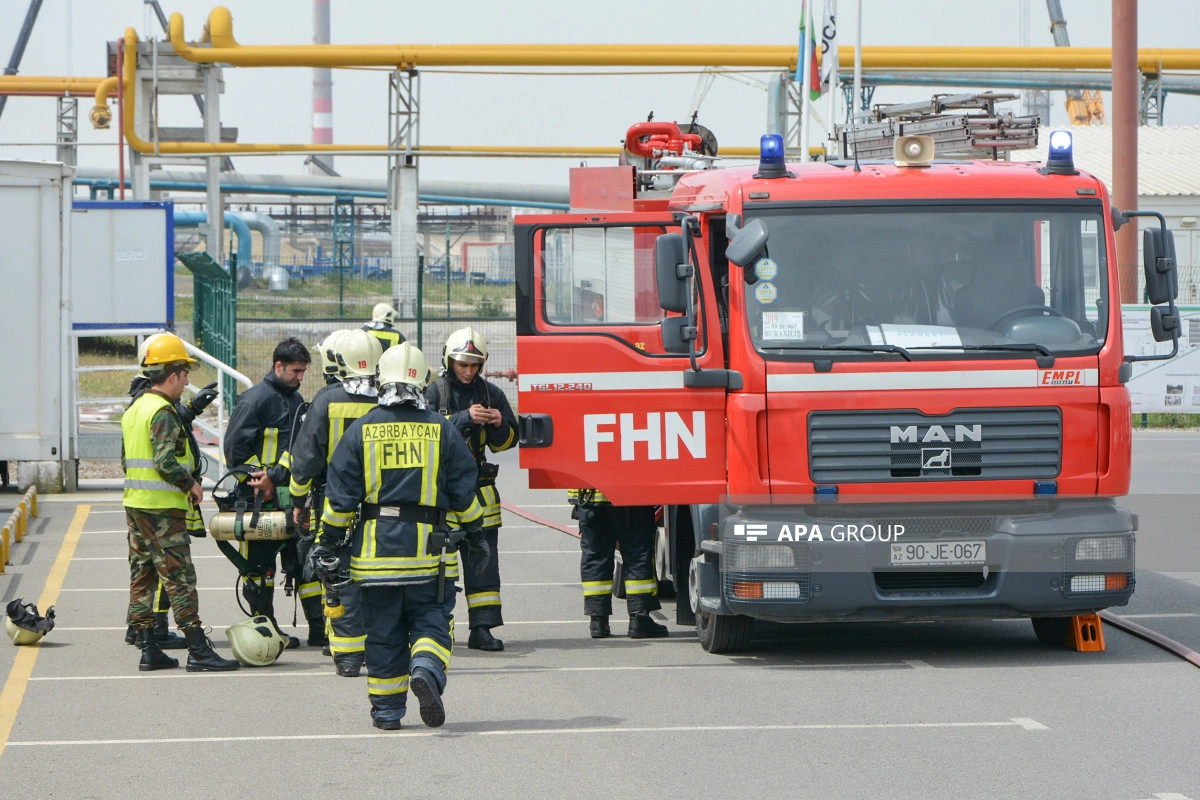 FHN: Ötən sutka 34 yanğına çıxış olub, 7 nəfər xilas edilib