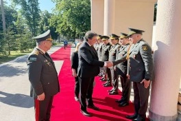 Zakir Həsənov Serbiyada səfərdədir