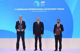 İkinci Azərbaycan Beynəlxalq İnvestisiya Forumu çərçivəsində imzalanmış sənədlər mübadilə edilib - YENİLƏNİB