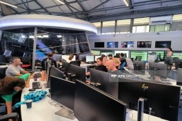 Azərbaycanlı jurnalistlər i24NEWS telekanalının redaksiyasını ziyarət ediblər - FOTO