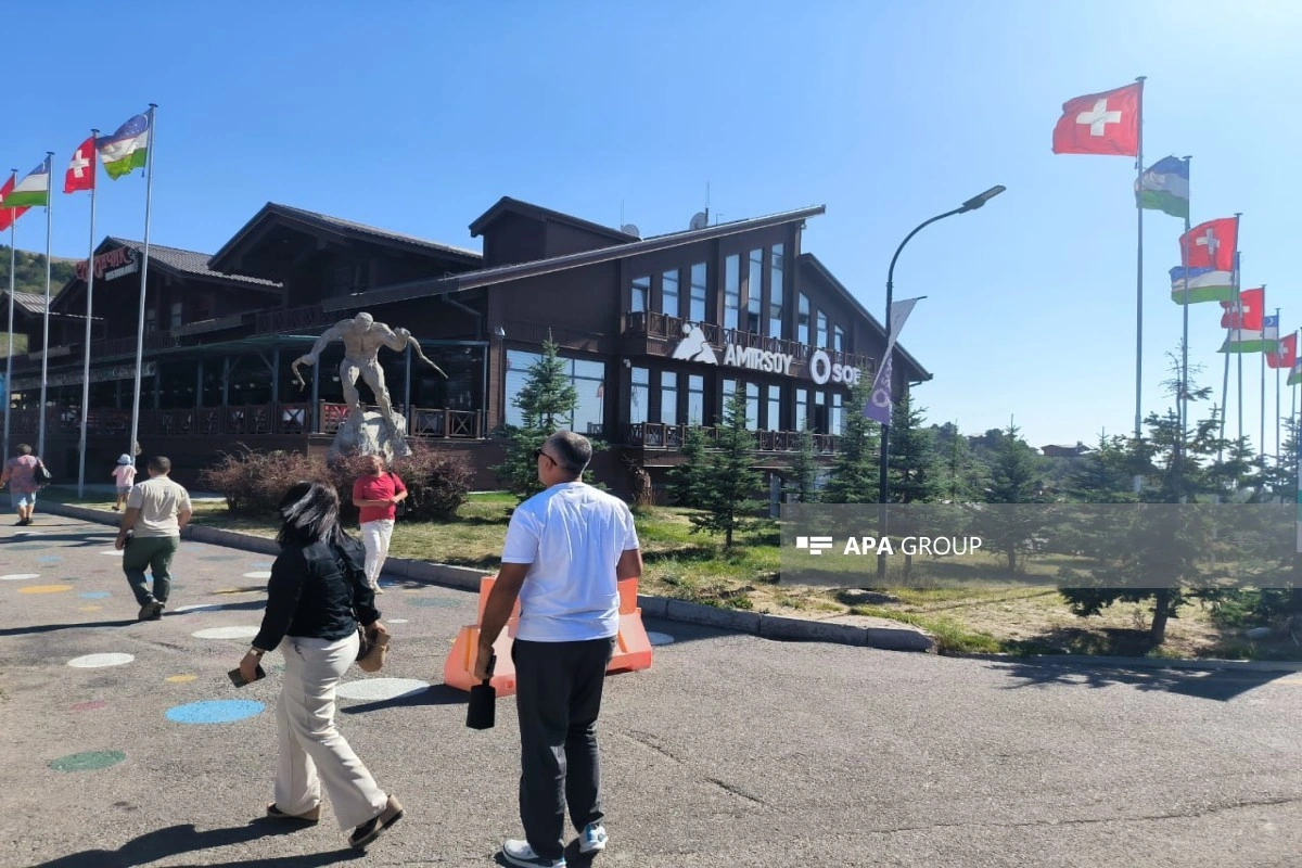 Azərbaycan media nümayəndələri Özbəkistanda “Amirsoy” kurortunu ziyarət edib - FOTO
