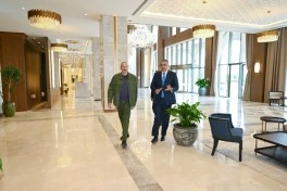 Prezident İlham Əliyev “Xankəndi” hotelinin açılışında iştirak edib - FOTO