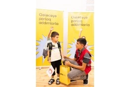 Yelo Bank Cəbrayılda birincilərin məktəb həyəcanına şərik oldu!