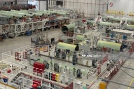 Media nümayəndələri "Airbus"un Hamburqdakı istehsal sahəsində olublar- FOTO