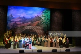 Heydər Əliyev Sarayında “Koroğlu” operası nümayiş olunub