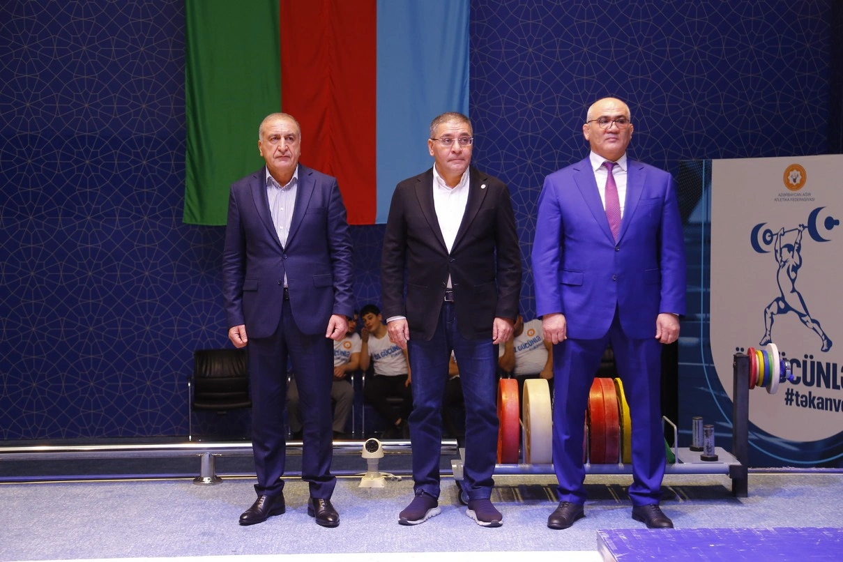 Ağırlıqqaldırma üzrə Azərbaycan Kubokunun təntənəli açılış mərasimi keçirilib  - Fotolar