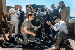Bakıda Ceki Çanın iştirakı ilə “Tanrının Zirehi: Ultimatum” filminin çəkilişləri davam edir - FOTO