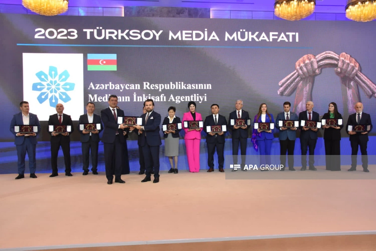 Şuşada TÜRKSOY Media Mükafatının təqdimatı olub - FOTO