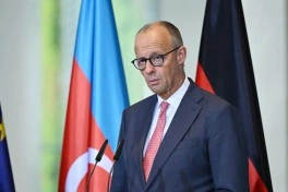 Prezident İlham Əliyev və Federal Kansler Fridrix Merts mətbuata bəyanatlarla çıxış ediblər - YENİLƏNİB2
