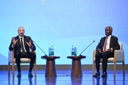 Prezident İlham Əliyev II Azərbaycan Beynəlxalq İnvestisiya Forumu çərçivəsində keçirilən tədbirdə iştirak edib - VİDEO - YENİLƏNİB-1
