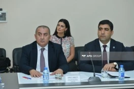 Media nümayəndələri üçün insan hüquqlarının qorunmasına dair sessiya keçirilib - FOTO