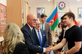 Firudin Qurbanov Belarusda bir sıra görüşlər keçirib - FOTO