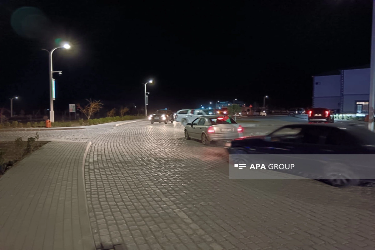 Ağalı kəndində avtoyürüş keçirilib - FOTO
