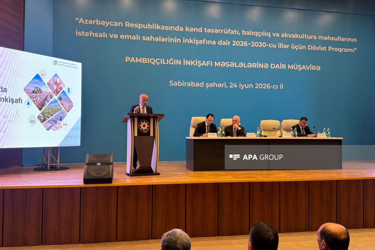 ADSEA: Şirvan kanalının yenidən qurulması pambıqçılığın inkişafı üçün yeni imkanlar yaradacaq