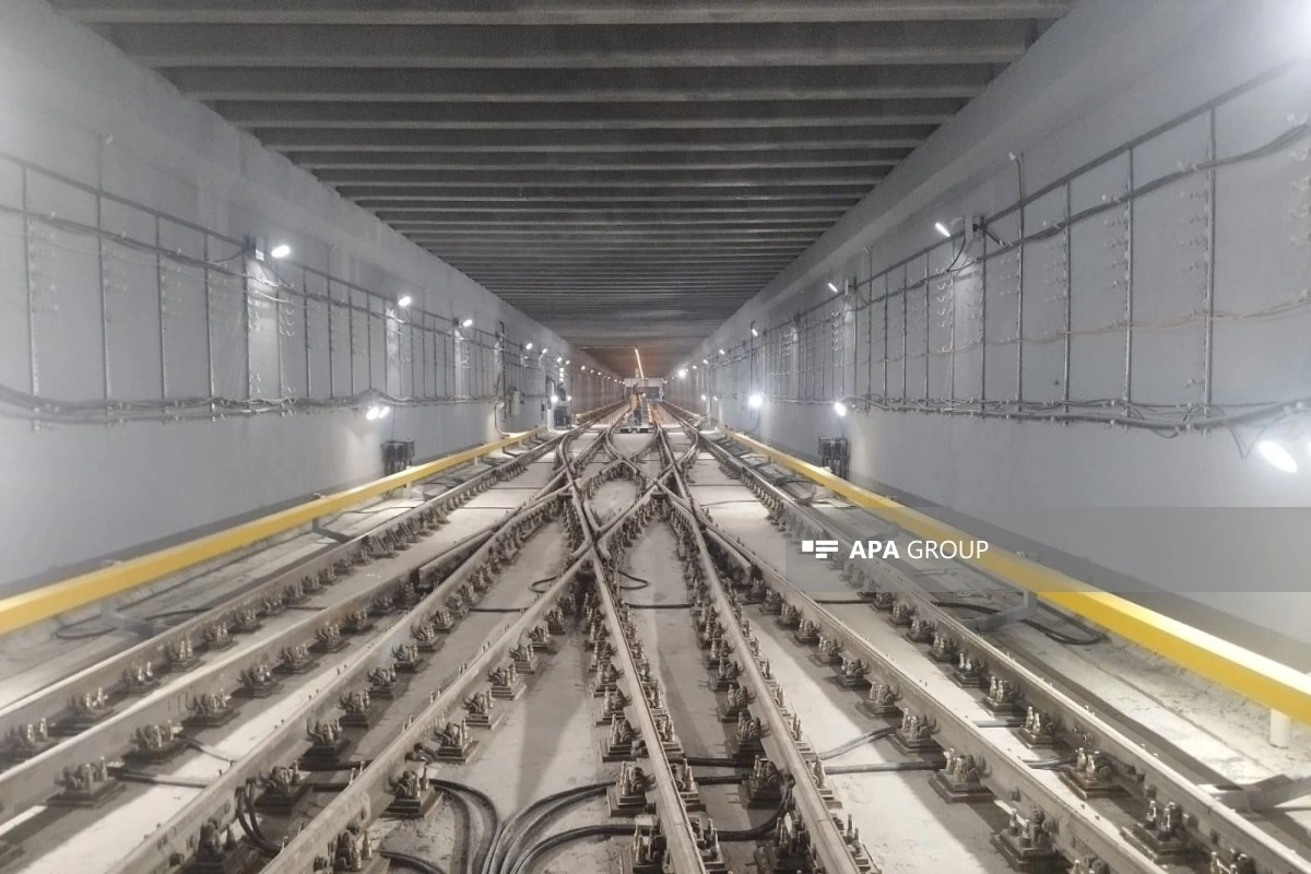 “Həzi Aslanov” metro stansiyasında dalanın yenidən qurulma işləri başa çatıb - FOTO - YENİLƏNİB