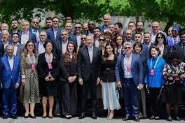Prezident İlham Əliyev IV Şuşa Qlobal Media Forumunun açılışında iştirak edib - FOTO - VİDEO - YENİLƏNİB-1