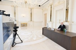 Prezident İlham Əliyev “Avropa Siyasi Birliyi”nin 8-ci Zirvə toplantısında videobağlantı formatında çıxış edib - YENİLƏNİB-1