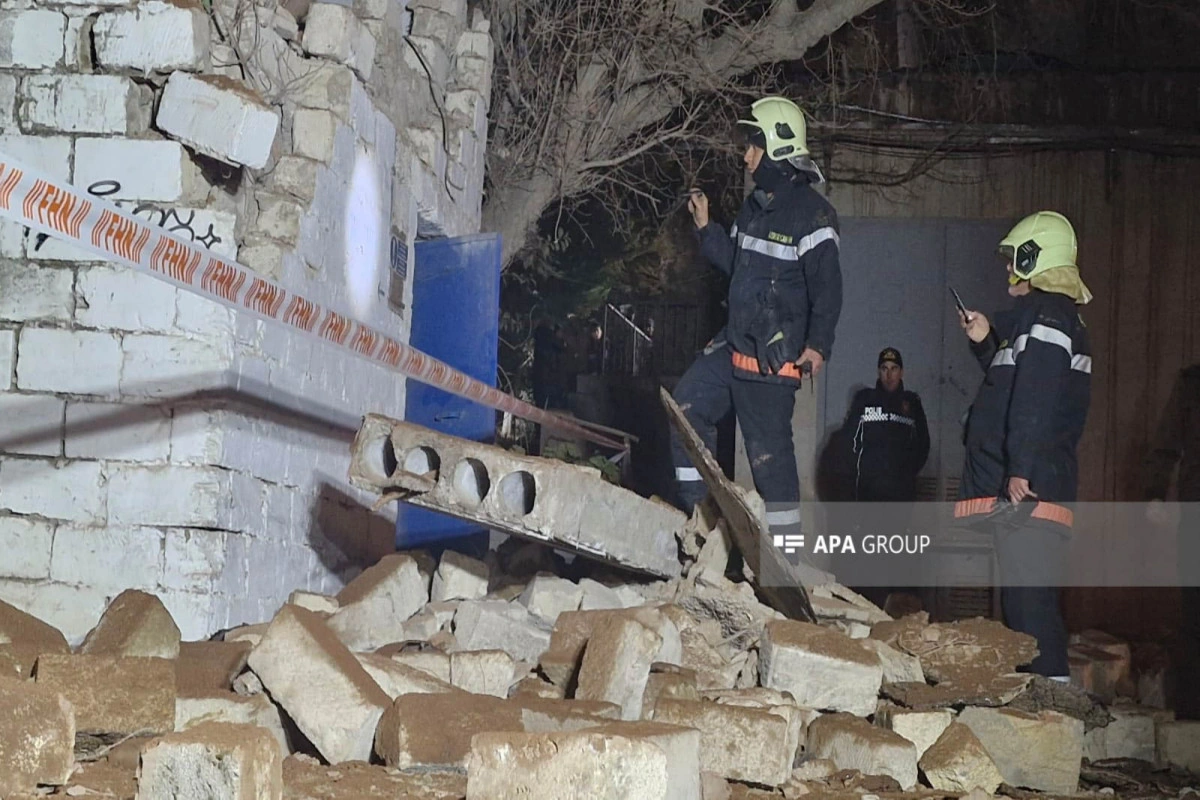 Bakıda qazanxanada partlayış olub - FOTO