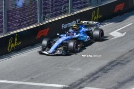 Bakıda Formula 1 üzrə Azərbaycan Qran-Prisində ilk sərbəst yürüş başa çatıb - FOTO - YENİLƏNİB