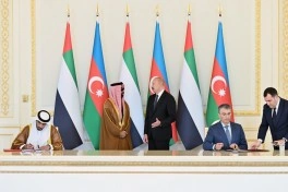 Prezident İlham Əliyev Birləşmiş Ərəb Əmirliklərinin milli təhlükəsizlik müşavirini qəbul edib