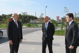 Prezident İlham Əliyev “SABAH.city” innovasiya şəhərciyinin birinci mərhələsinin açılışında iştirak edib - FOTO