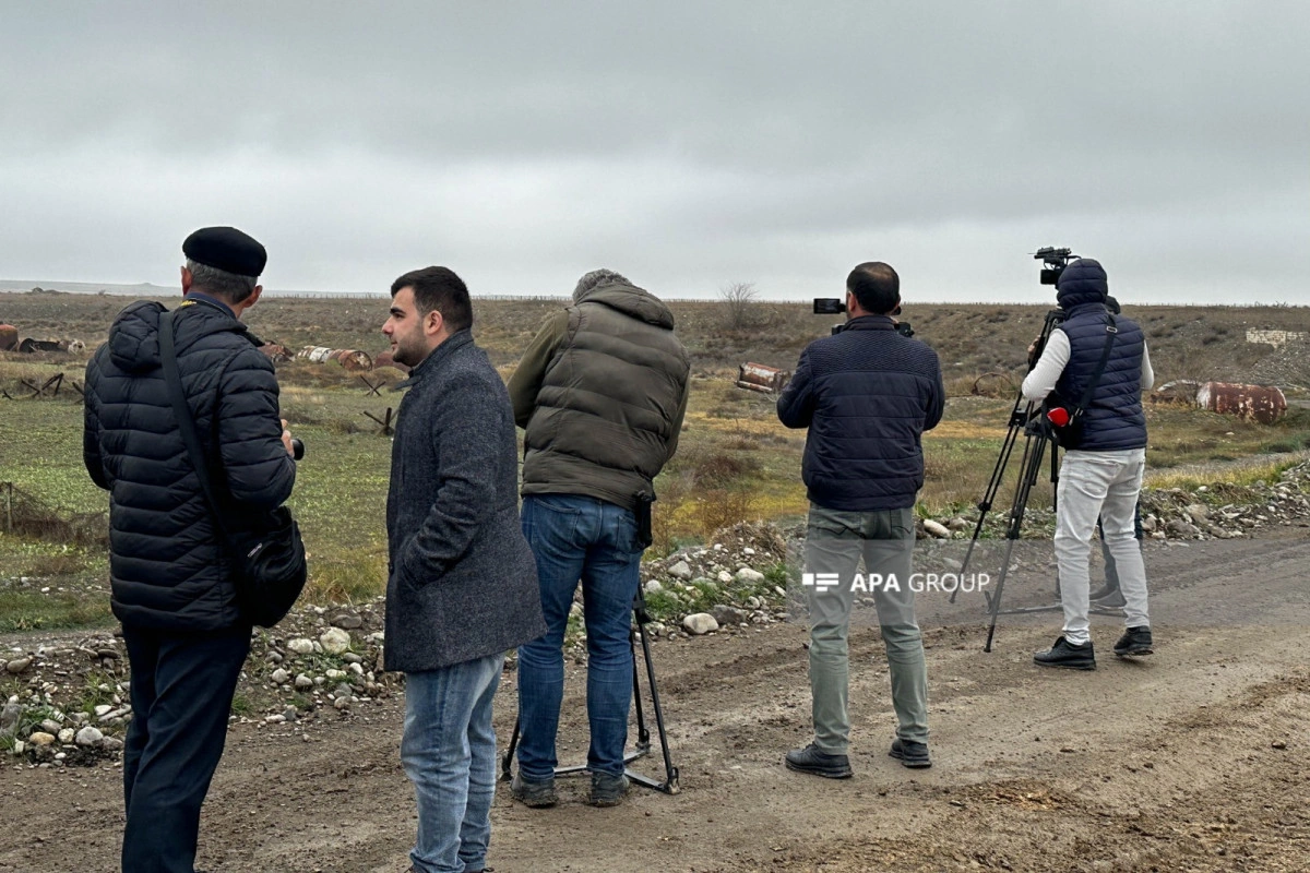 Media nümayəndələri mühəndis-istehkam bölmələrinin fəaliyyətini izləyiblər - FOTO