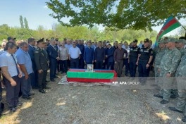 Birinci Qarabağ müharibəsinin itkin-şəhidi Dəyanət Musayevin qalıqları Ucarda dəfn edilib - FOTO