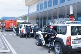 Naxçıvan Hava Limanında fövqəladə hallara hazırlıq üzrə birgə məşq keçirilib