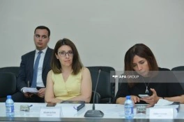 Media nümayəndələri üçün insan hüquqlarının qorunmasına dair sessiya keçirilib - FOTO