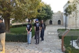 Beynəlxalq səyyahlar Ağdamda olublar - FOTO - YENİLƏNİB