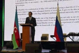 Moskvada Azərbaycanın Müstəqillik Gününə həsr olunan təntənəli qəbul keçirilib - FOTO