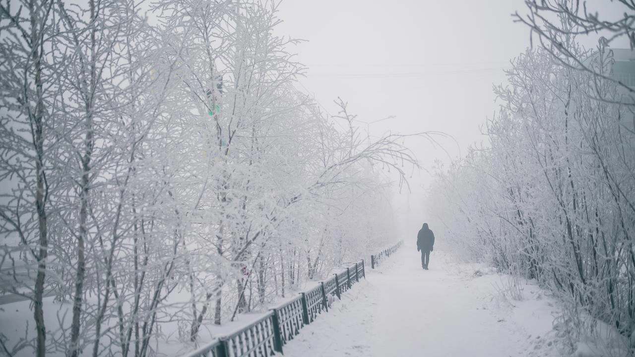 Yakutiyada mənfi 50 dərəcədəki yaşam  - Fotolar
