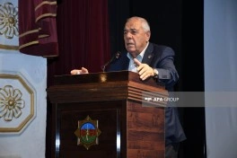 Professor İsfəndiyar Ağayevin “Cinayət Hüququ. Ümumi hissə” kitabının təqdimatı olub - FOTO