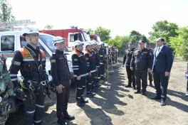 Lənkəranda kompleks mülki müdafiə təlimi keçirilib - FOTO