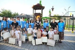 Yevlaxda abadlaşdırılmış məhəllə Leyla Əliyevanın iştirakı ilə sakinlərin istifadəsinə verilib - FOTO
