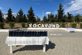 Növbəti köç karvanı Xocavənd şəhərinə çatıb, açarlar təqdim edilib - FOTO - YENİLƏNİB