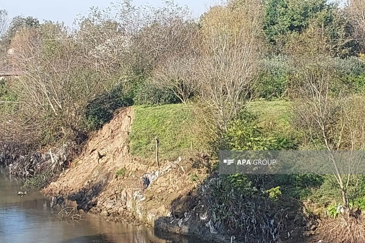 Astarada torpaq sürüşməsi intensivləşib, 7 evə gedən yol yuyulub - FOTO
