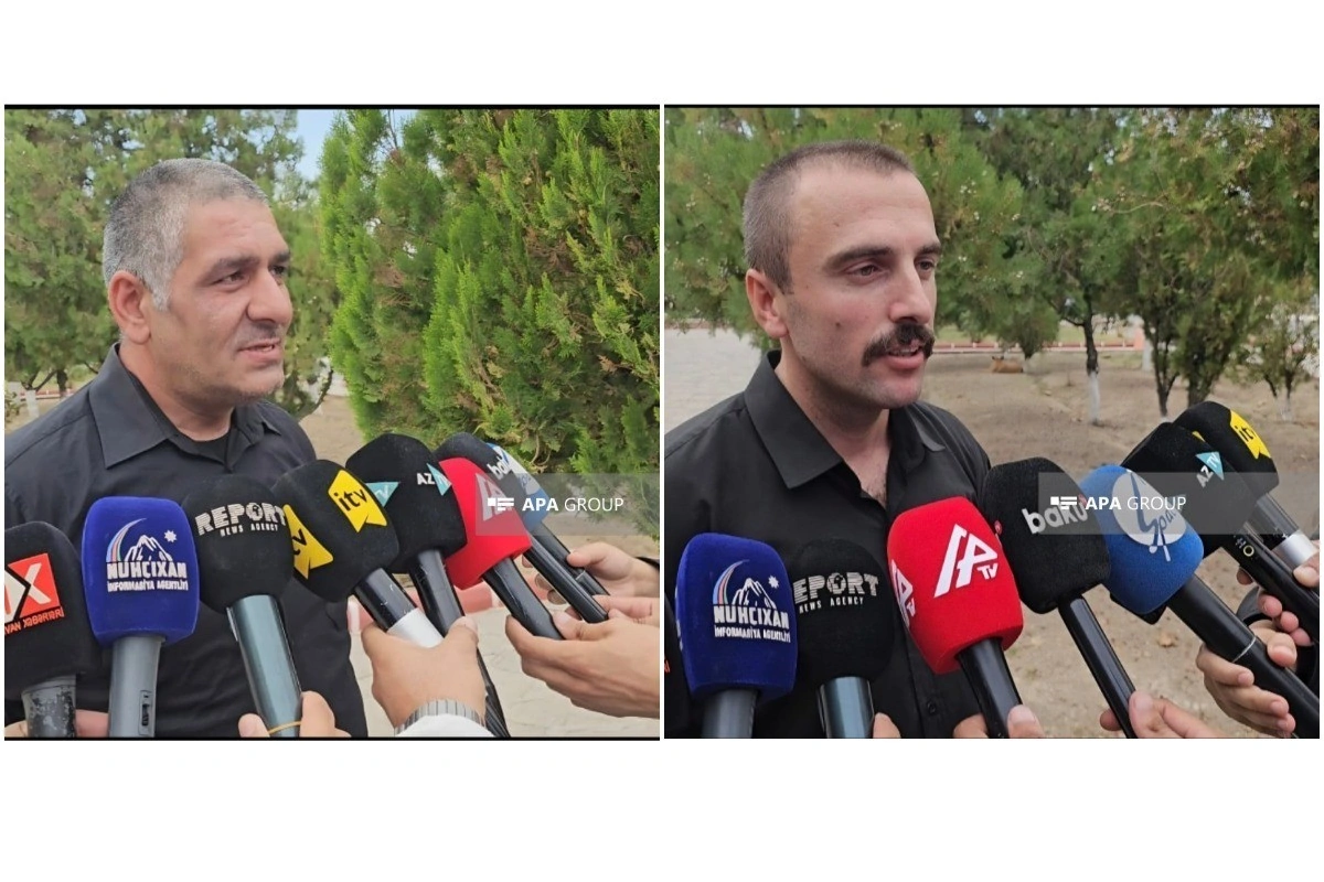 Əfv sərəncamı ilə azadlığa çıxan Türkiyə vətəndaşları Prezidentə təşəkkür ediblər
