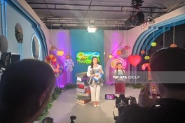 Azərbaycanlı jurnalistlər Qırğızıstana media turu çərçivəsində "Kabar" agentliyində olublar - FOTO