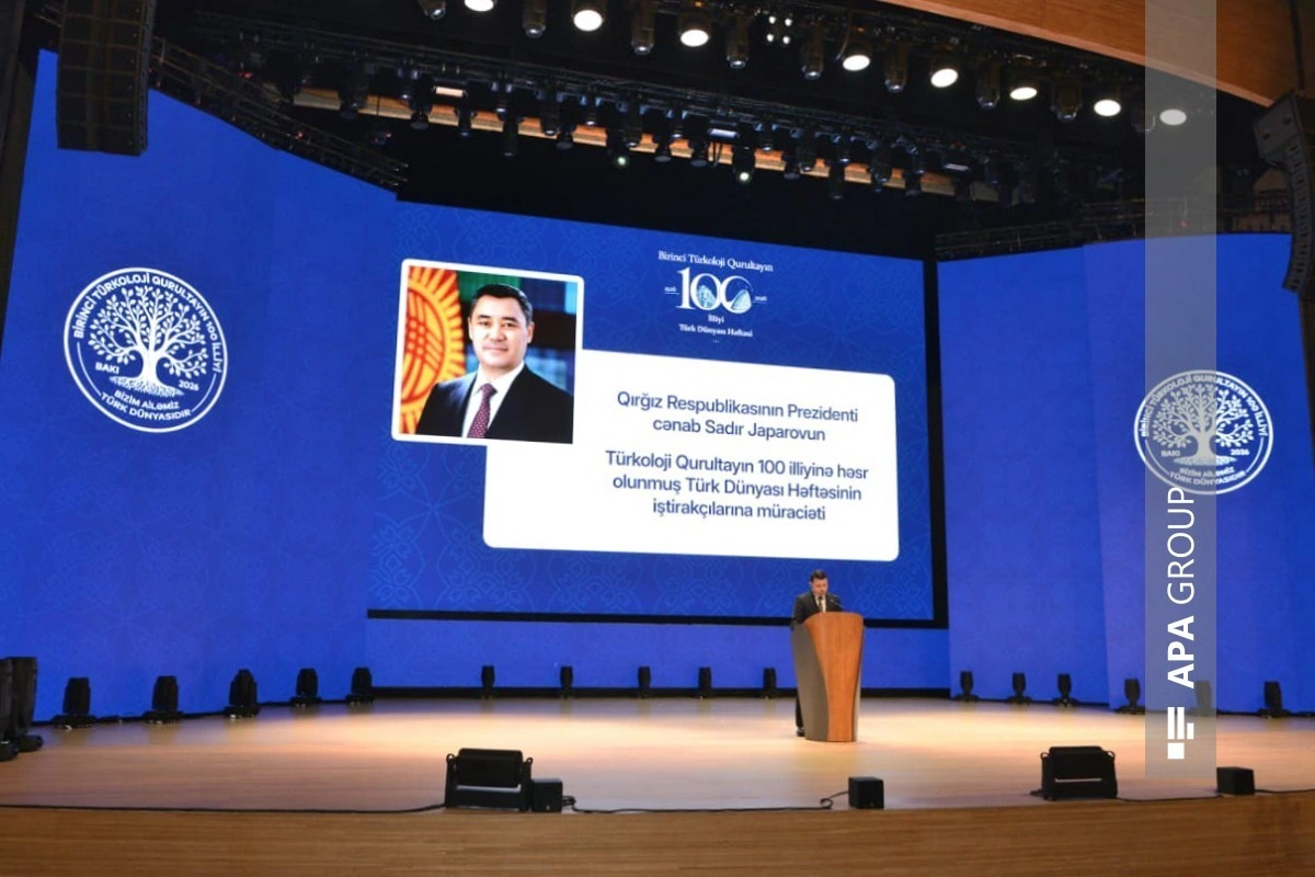 Sadır Japarov: Birinci Türkoloji Qurultayın 100 illik yubiley tədbiri türk xalqlarının dostluğunu daha da möhkəmləndirəcək