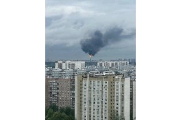 Ukrayna Moskvaya kütləvi dron hücumu edib, neft emalı zavodu vurulub