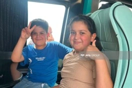 Növbəti köç karvanı Xocavəndə çatıb, mənzillərin açarları sakinlərə təqdim olunub - YENİLƏNİB-1 - FOTO