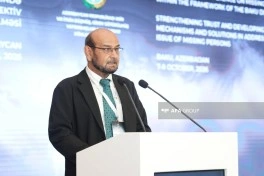 İtkin düşmüş şəxslər üzrə beynəlxalq konfransda humanitar əməkdaşlığın gücləndirilməsi müzakirə olunub - FOTO
