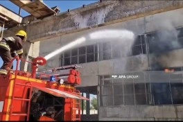 Şərur rayon Dövlət Yanğından Mühafizə Hissəsi yanğın-taktiki təlim keçirib
