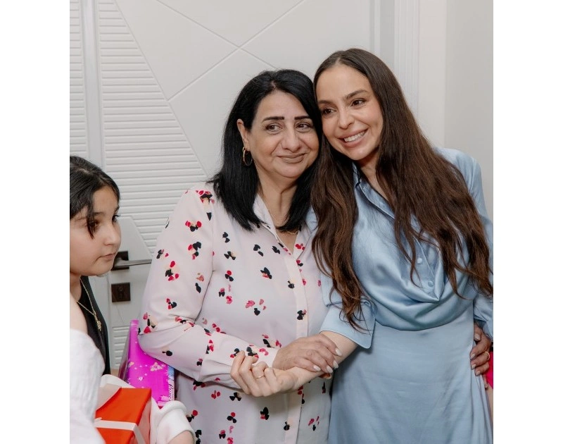 Leyla Əliyeva və Alona Əliyeva Sosial Reabilitasiya Mərkəzini ziyarət ediblər