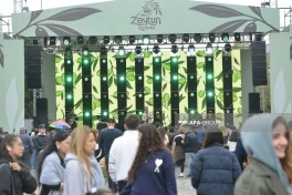 Bakı Bulvarında Zeytun Festivalının son günüdür  - FOTOLENT