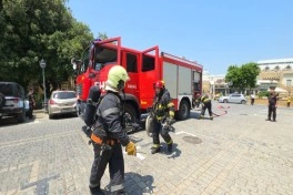 FHN  “İçərişəhər” Dövlət Tarix-Memarlıq Qoruğu İdarəsi ilə birgə təlim keçirib - FOTO - VİDEO