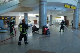 Naxçıvan Hava Limanında fövqəladə hallara hazırlıq üzrə birgə məşq keçirilib