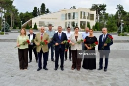 Naftalanda Milli Mətbuat Günü qeyd olunub, APA-nın müxbiri təltif edilib