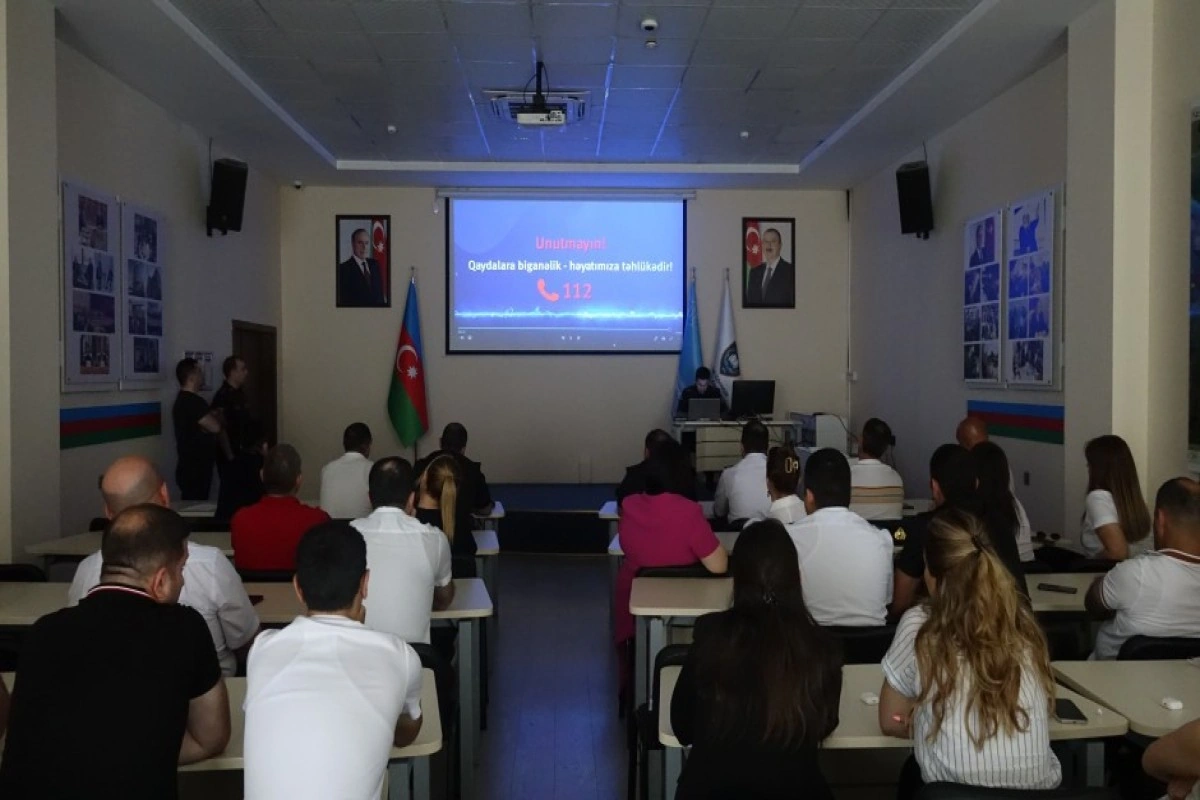 FHN DGK əməkdaşları üçün maarifləndirmə tədbiri keçirib - VİDEO